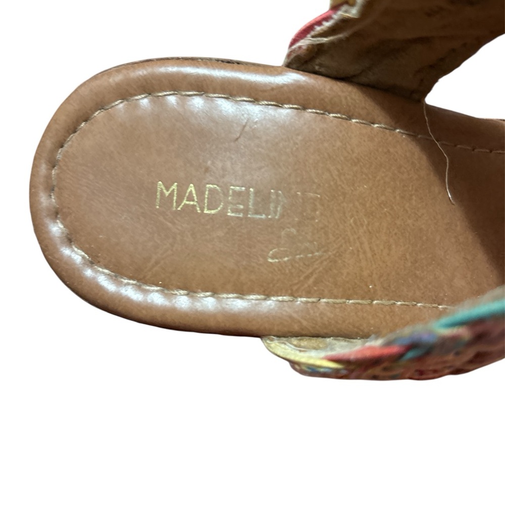 Madeline Stuart Multicolor Wedge Sandals - Picture 8 of 11